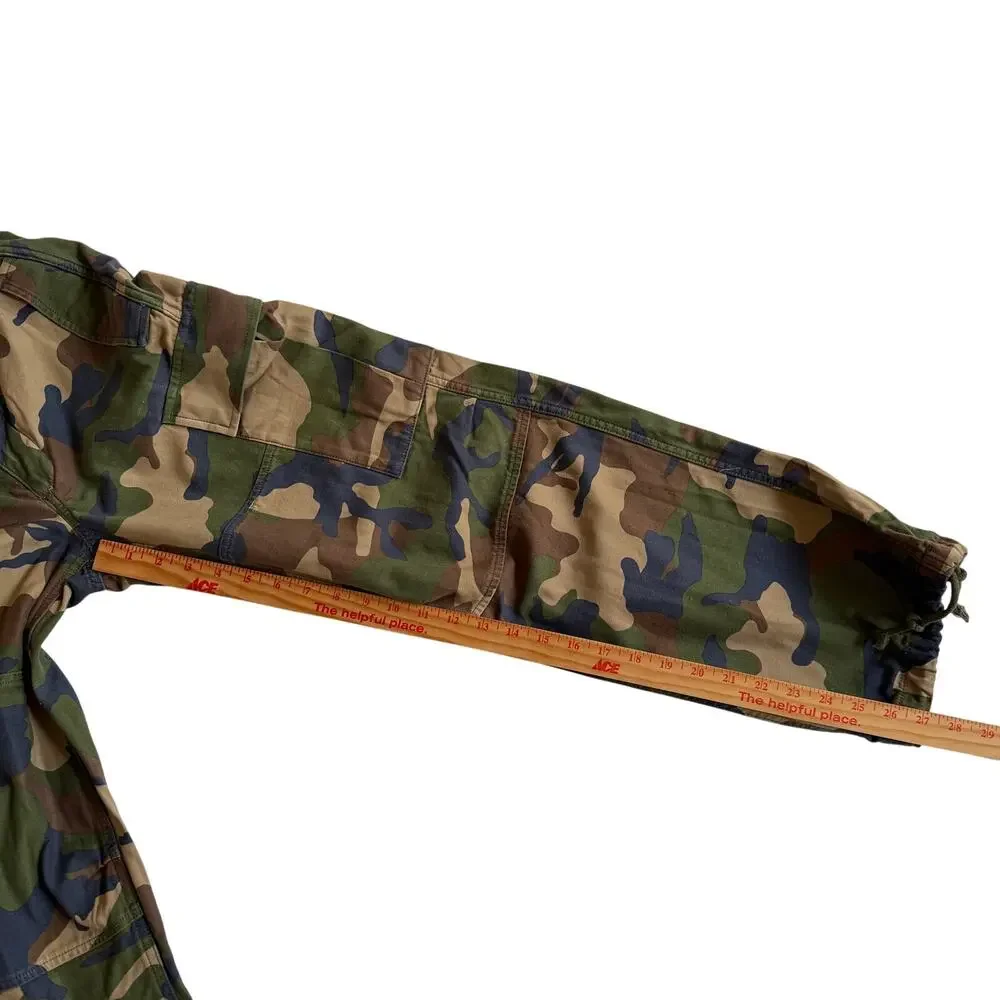 Aritzia TNA New Supply Cargo Camo Pant Mid Rise Size 00 EUC Relaxed Festival - Picture 16 of 16